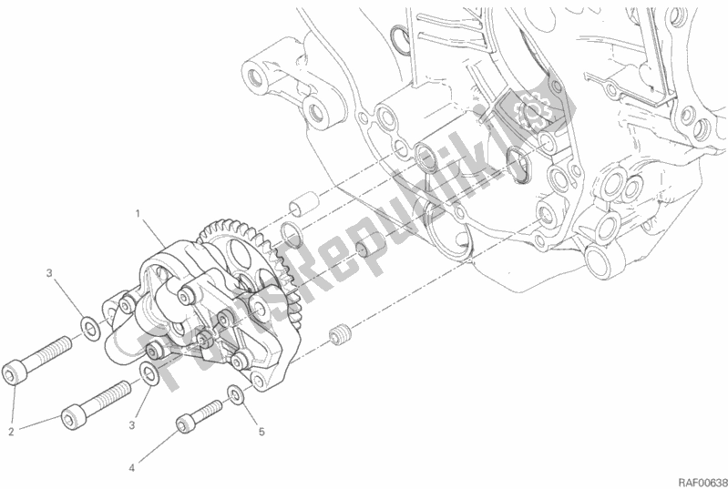 Toutes les pièces pour le La Pompe à Huile du Ducati Scrambler Flat Track Thailand 803 2020